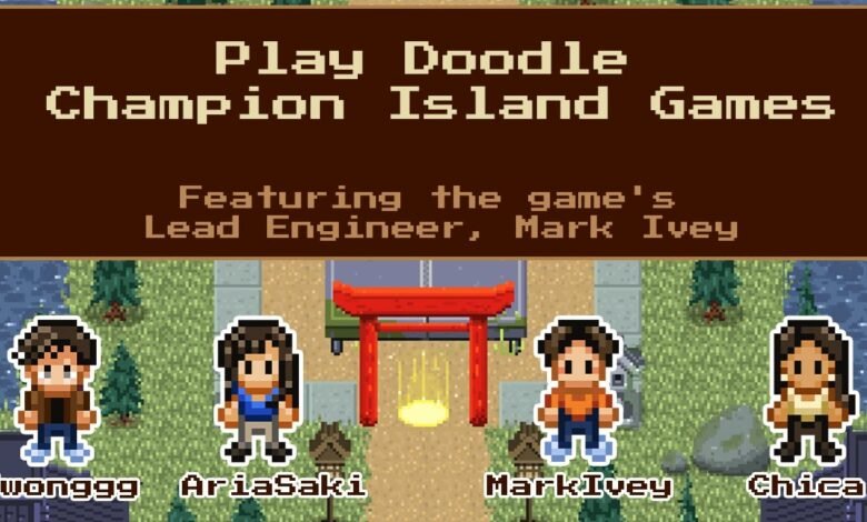 doodle champion island games