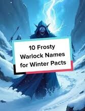 warlock names