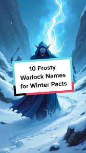 warlock names